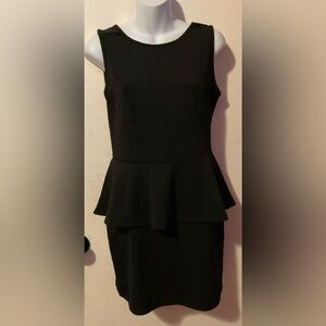 Oboe women’s Black Peplum Y2K Dress
